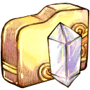 folder,crystal icon