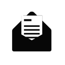 email, letter, mail, message icon