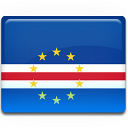 cape, flag, verde icon