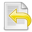 64, document, gnome, revert icon