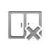 cabinet,cross icon