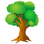 eco, ecology, flora, forest, green, nature, oak, plant, tree, wood icon