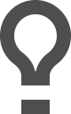 lightbulb svg vector icon