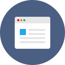 browser, internet, web, webpage, website, window svg vector icon