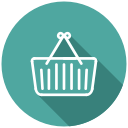 basket, cart, purchase, shop, shopping, shopping chart svg vector icon