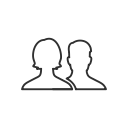add friend, facebook, fb, notification svg vector icon