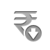 currency,sign,rupee,down icon