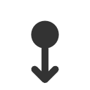 swipe,down icon
