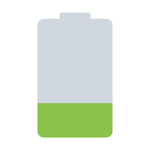 Low Battery svg vector icon