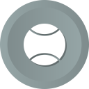 ball, equipment, fun, sports, tennis svg vector icon