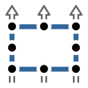 group, move, square, strategic, tactic svg vector icon