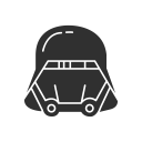 avatar, bounty hunter, droid, space suit svg vector icon