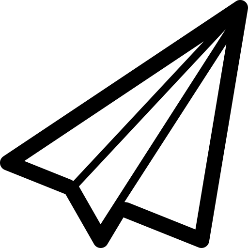 Paperplane svg vector icon
