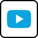 media, play, social svg vector icon