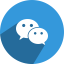chat, conversation, media, network, social, we, wechat svg vector icon