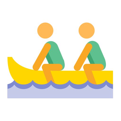Banana Ride svg vector icon