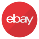 buy, ebay, items, logo, website svg vector icon