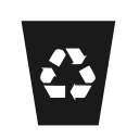 recycling,bin icon