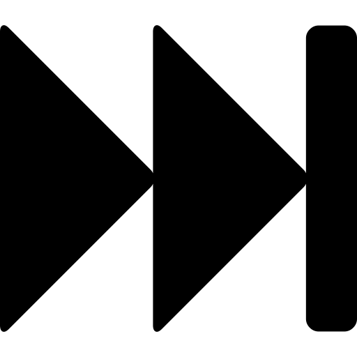 Fast Forward svg vector icon