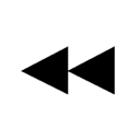 back, rewind icon