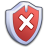security,firewall,off icon
