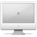 computer, white icon