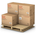 goods, palet, products, shipment, shipping, warehouse icon