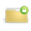 folder, protected icon