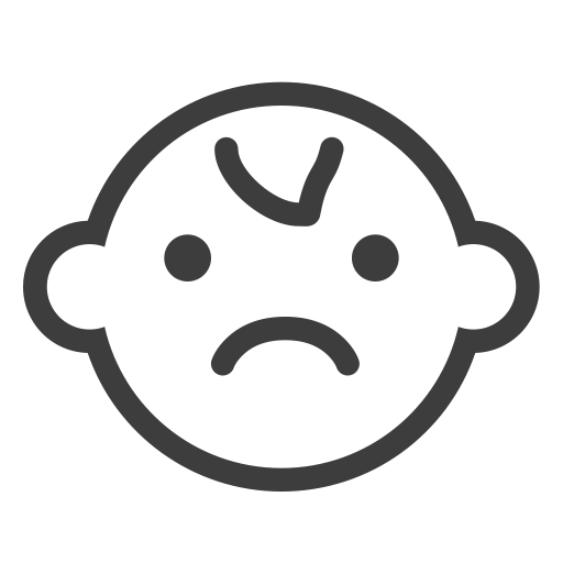 The Baby Ticket Is Not Supported svg vector icon