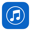 itunes, metroui icon