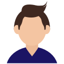 avatar, boy, character, man, school boy, user svg vector icon