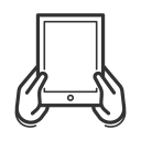 control, device, gadget, gesture, handheld, tablet, touch svg vector icon