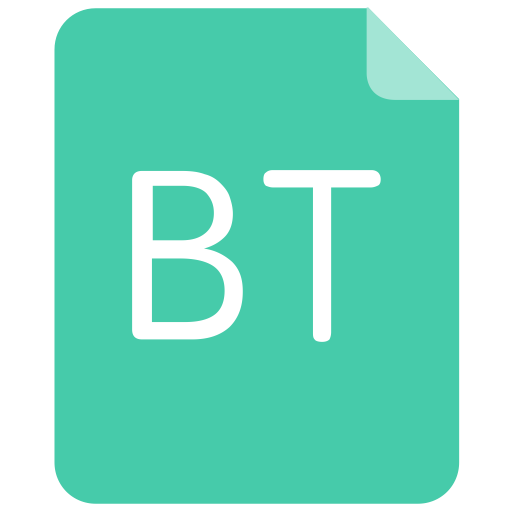 File B svg vector icon