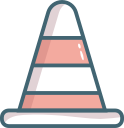 cone, construction, hat, traffic cone svg vector icon