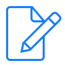 document, edit svg vector icon