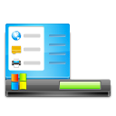 menu, start icon