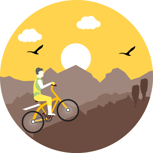 Bicycle svg vector icon