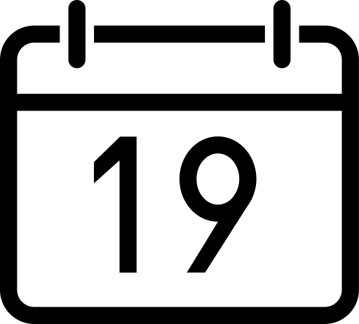Date svg vector icon