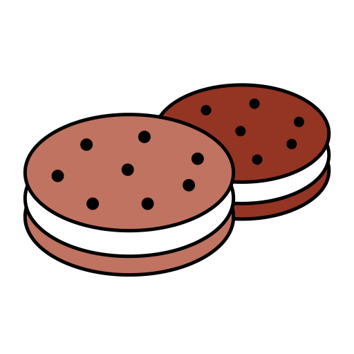 Biscuit svg vector icon