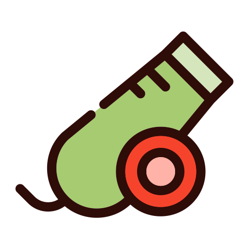 Artillery svg vector icon