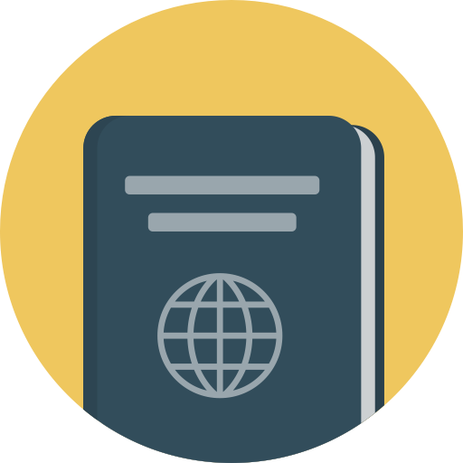 Passport svg vector icon
