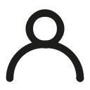avatar, circle, man, no gender, outline, person, woman svg vector icon