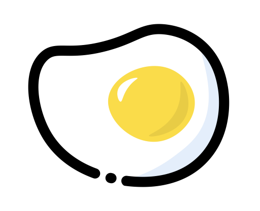 Egg svg vector icon