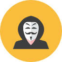 hacker svg vector icon