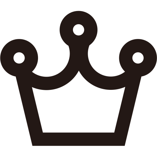 An Crown svg vector icon