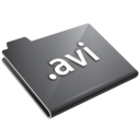 avi, grey icon