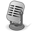 audio, input, microphone svg vector icon