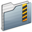 security,folder,graphite icon