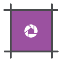 picasa svg vector icon