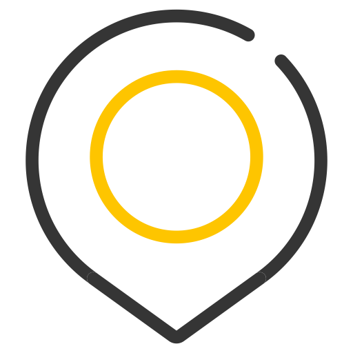 Coordinate svg vector icon